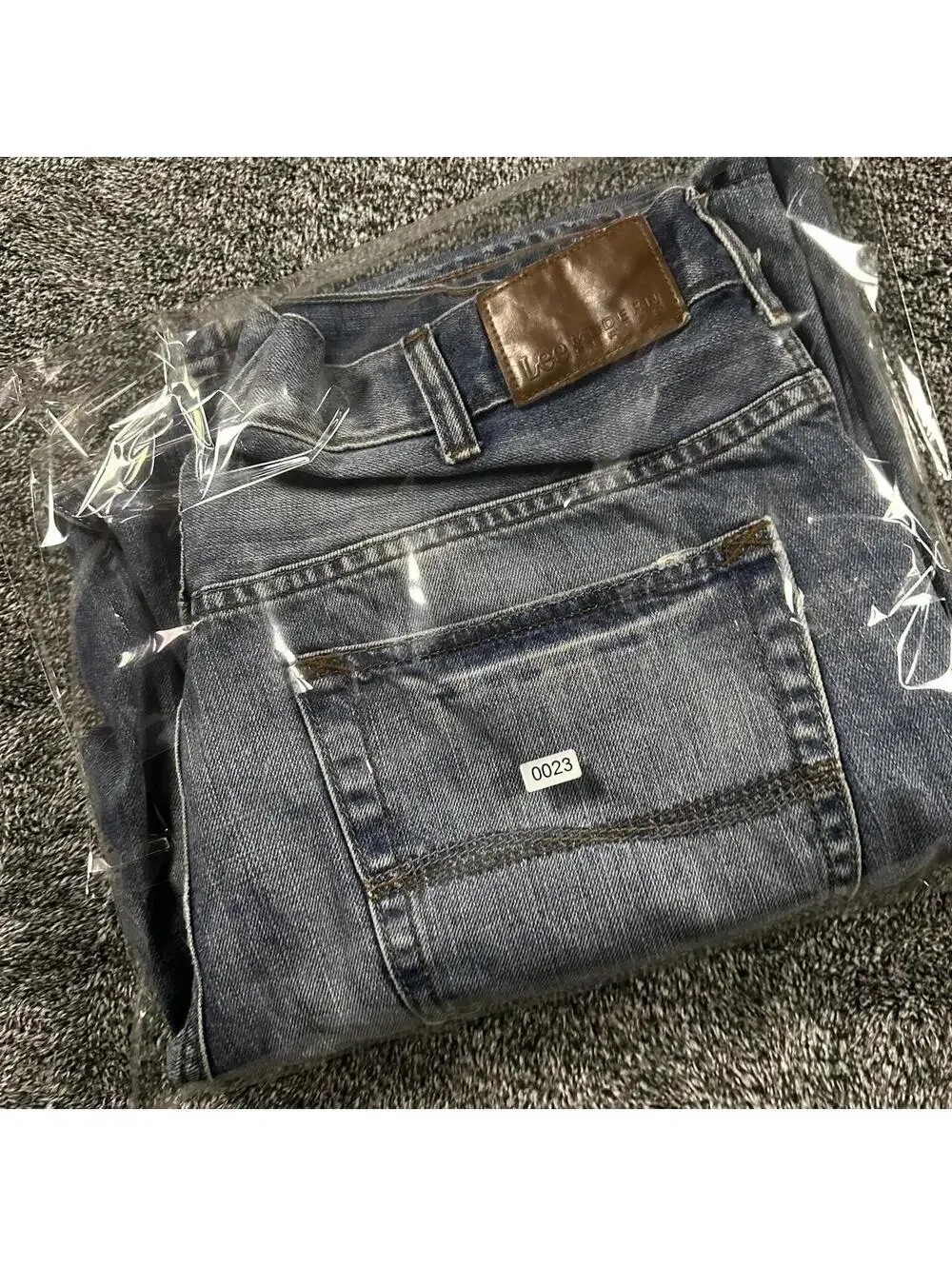 Y2K skater grunge lee relaxed bootcut baggy jeans - 36x29.5!